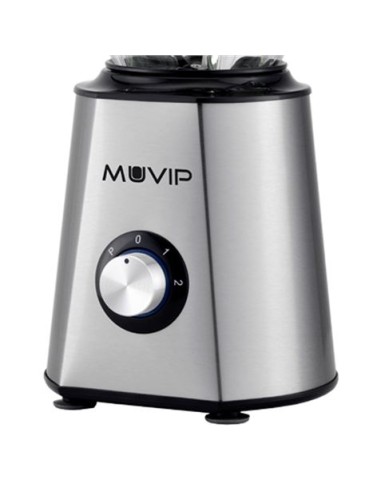 BATIDORA INOXIDABLE VASO CRISTAL 1500W 1.5 LITROS MUVIP