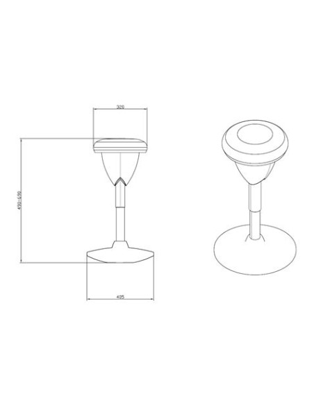 TABURETE MULTIUSOS BALANCIN DESIGN AZUL CROMAD