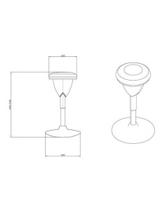 TABURETE MULTIUSOS BALANCIN DESIGN AZUL CLARO CROMAD 2