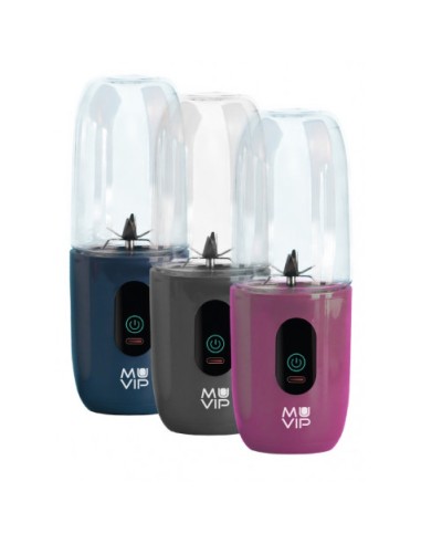 BATIDORA DE VASO PORTÃTIL RECARGABLE COLOR DESIGN 460ML ROSA MUVIP