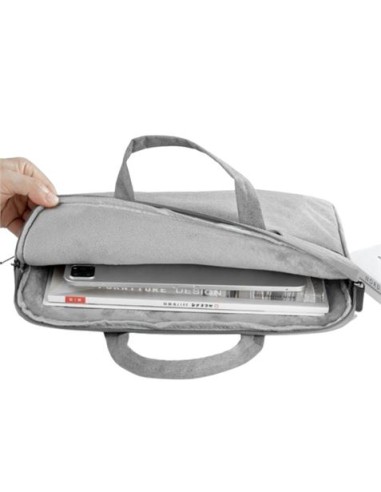MALETÃN EJECUTIVO PARA PORTÃTILES HASTA 13\" CB01GR GRIS XO