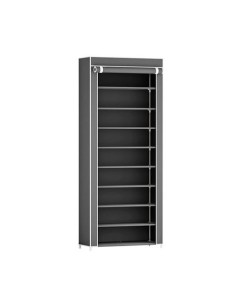 ORGANIZADOR DE ZAPATOS CON CUBIERTA 60X30X158 GRIS