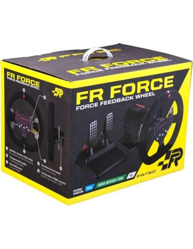 VOLANTE MULTIPLATAFORMA FORCE RACING WHEEL FR-TEC