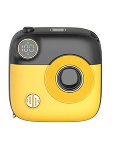 POWERBANK MAGNÃ‰TICA MINI PR223 10000MAH | TIPO C | AMARILLA/NEGRA XO