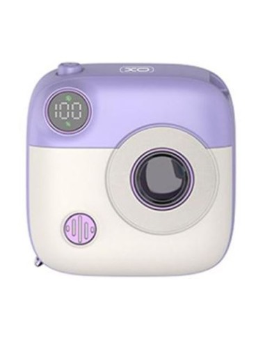 POWERBANK MAGNÃ‰TICA MINI PR223 10000MAH | TIPO C | VIOLETA/BLANCA XO