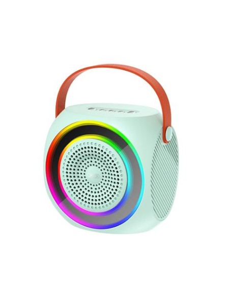 ALTAVOZ BLUETOOTH F42 + MICRÃ“FONO + EFECTOS LED AZUL XO