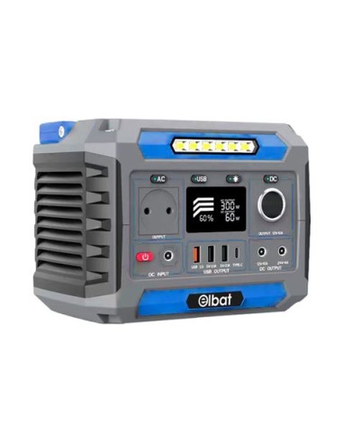 ESTACIÃ“N DE ENERGÃA PORTÃTIL 300W - 78.000MAH ELBAT