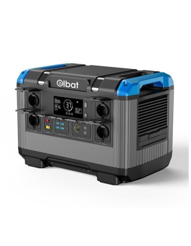 ESTACIÃ“N DE ENERGÃA PORTÃTIL 2400W - 630.000MAH ELBAT