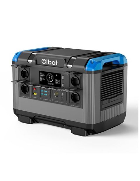 ESTACIÃ“N DE ENERGÃA PORTÃTIL 2400W - 630.000MAH ELBAT