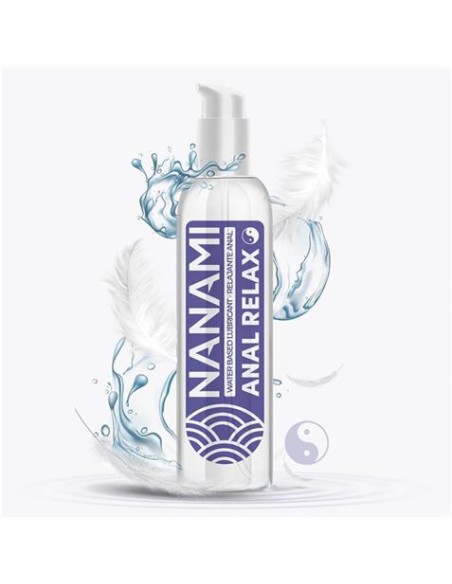 LUBRICANTE ANAL BASE DE AGUA RELAJANTE 150ML NANAMI