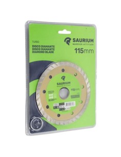 DISCO DIAMANTE SEGMENTADO 115MM TURBO SAURIUM