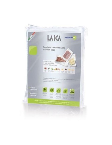 PACK 50 BOLSAS ENVASAR AL VACIO 20X28 LAICA