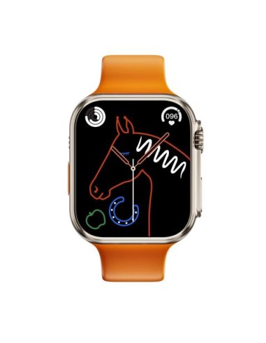 SMARTWATCH M8 MINI 1.86\" IPS | LLAMADAS BT | NARANJA XO