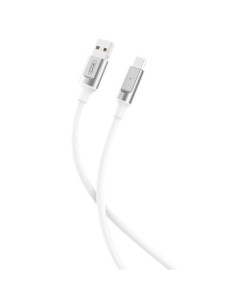 CABLE NB251 CARGA RAPIDA USB - MICRO USB | 6A | 1 METRO | BLANCO XO