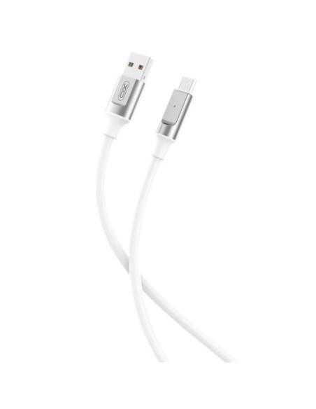 CABLE NB251 CARGA RAPIDA USB - MICRO USB | 6A | 1 METRO | BLANCO XO