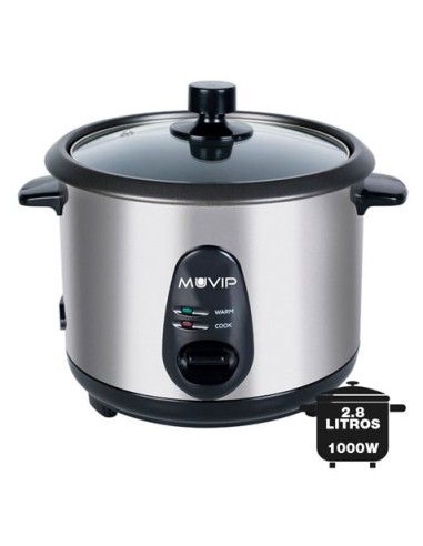 ARROCERA 2.8 LITROS 1000W INOX MUVIP