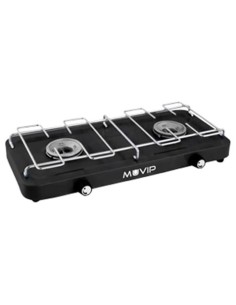 COCINA DE GAS 2 FUEGOS CON PARRILLA DESMONTABLE MUVIP