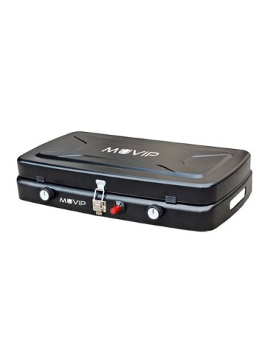 COCINA DE GAS 2 FUEGOS + PROTECTORES CONTRA VIENTO MUVIP