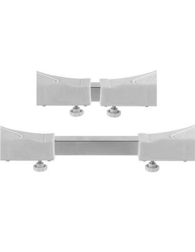 SOPORTE / BASE AJUSTABLE CON RUEDAS PARA NEVERA Y LAVADORAS CROMAD