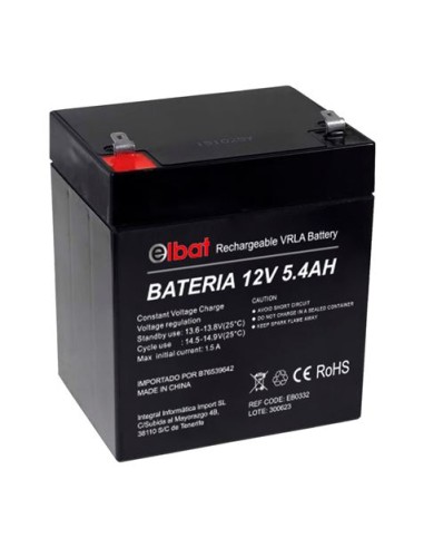 BATERIA 12V | 5.4AH ELBAT