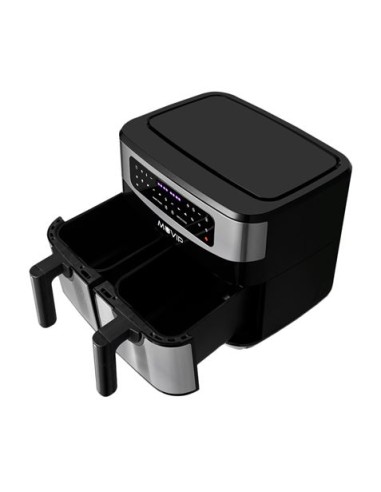 FREIDORA AIRE CALIENTE DOBLE 9 LITROS 2600W PANTALLA TACTIL MUVIP