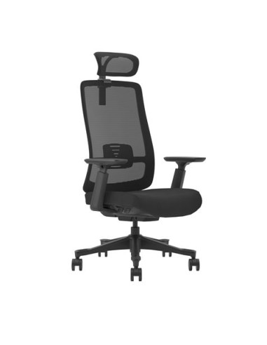 SILLA OFICINA GAMA SENIOR SE9000 CROMAD