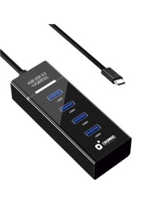 HUB TIPO C USB 3.0 4 PUERTOS CROMAD