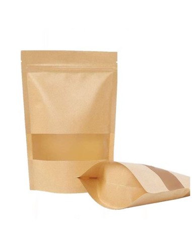 PACK 12 BOLSAS KRAFT REUTILIZABLES 20X30CM ALGON