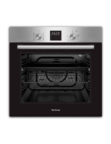 HORNO DE ENCASTRE 80 LITROS ACERO MULTIFUNCION MX-HE2663 MX-ONDA