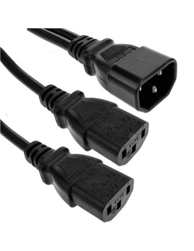 CABLE ALIMENTACION EN Y 0.75MM2 COBRE 30CM CROMAD