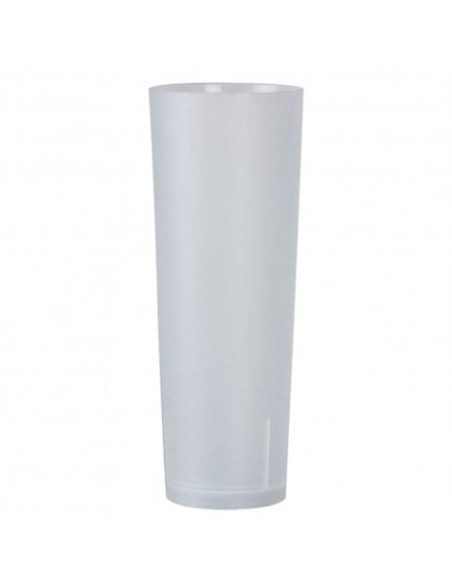 SET 20 VASOS TUBO REUTILIZABLES 330ML ALGON