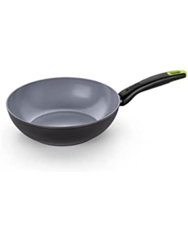 WOK DE ALUMINIO ANTIADHERENTE RECICLADO 28CM ECO NATURE MONIX