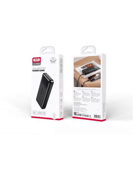 POWERBANK PB302 20000MAH NEGRA XO