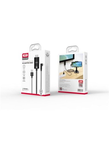 CABLE LIGHTNING A HDMI 1080P HD GB008 XO