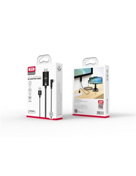 CABLE LIGHTNING A HDMI 1080P HD GB008 XO