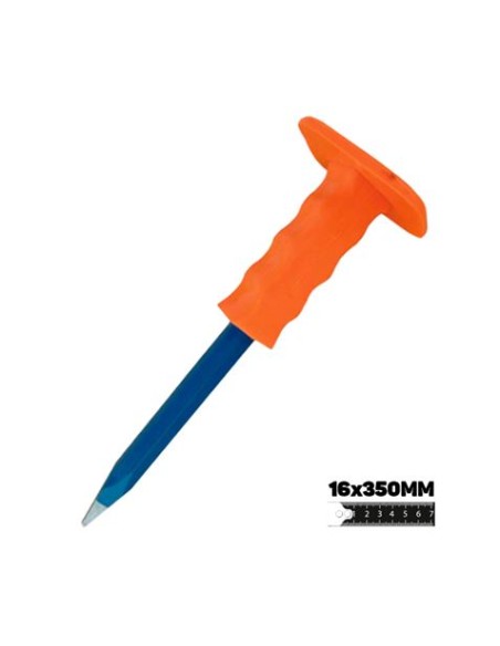 CINCEL CORTAFRÃO PUNTA 16X350MM CON PROTECTOR BLIM