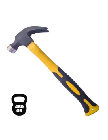 MARTILLO OREJA MANGO DE FIBRA 450GR BLIM