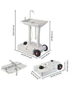 LAVABO PORTÃTIL 30 LITROS MUVIP 2