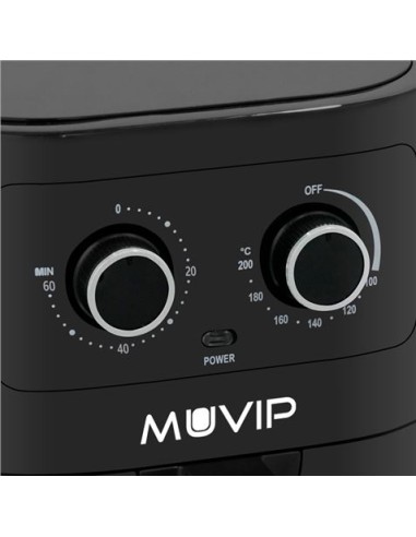 FREIDORA AIRE CALIENTE 4.5 LITROS 1600W MUVIP