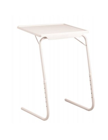 MESA REGULABLE Y PLEGABLE MULTIUSOS BLANCA JOCCA