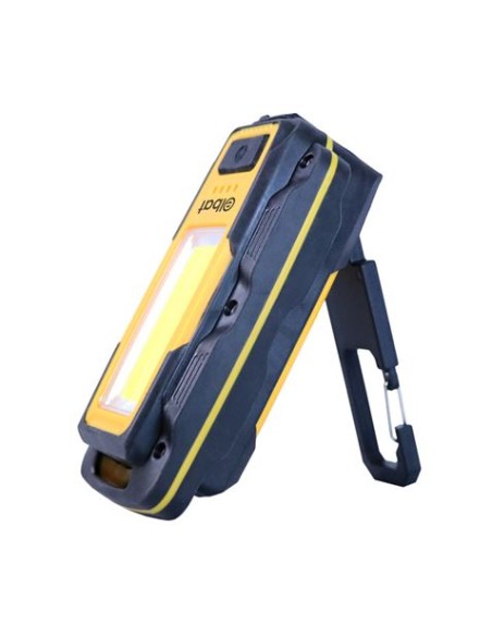 LINTERNA LED RECARGABLE | GANCHO E IMÃN | COB 8W 600LM ELBAT