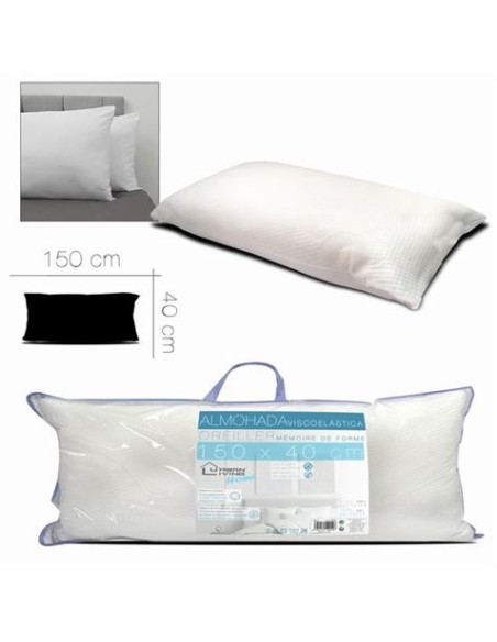ALMOHADA VISCOELASTICA 150X40CM URBAN LIVING