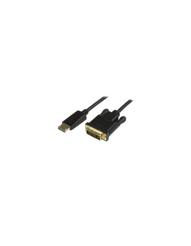 StarTech.com Cable 91cm Adaptador de VÃÂ­deo DisplayPort a DVI - Conversor DP pasivo negro