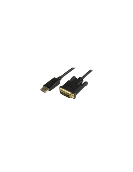 StarTech.com Cable 91cm Adaptador de VÃÂ­deo DisplayPort a DVI - Conversor DP pasivo negro