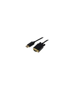 StarTech.com Cable 3m de VÃÂ­deo Adaptador Conversor DisplayPort DP a VGA - Convertidor Activo - 1080p - Negro