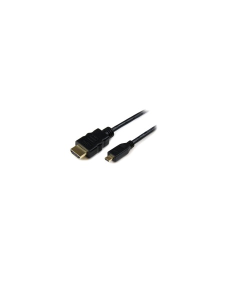 StarTech.com Cable HDMI de alta velocidad con Ethernet a Micro HDMI 3m - Macho a Macho - Negro