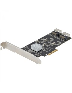 StarTech.com Tarjeta PCIe de 8 Puertos SATA - Tarjeta Adaptadora de ExpansiÃ³n PCI Express SATA con 4 Controladores de Host - Ta