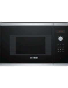 Bosch BEL523MS0 microondas Integrado 20 L 800 W Negro, Acero inoxidable