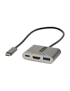 StarTech.com CDP2HDUACP2 base para portÃ¡til y replicador de puertos AlÃ¡mbrico USB 3.2 Gen 1 (3.1 Gen 1) Type-C Gris