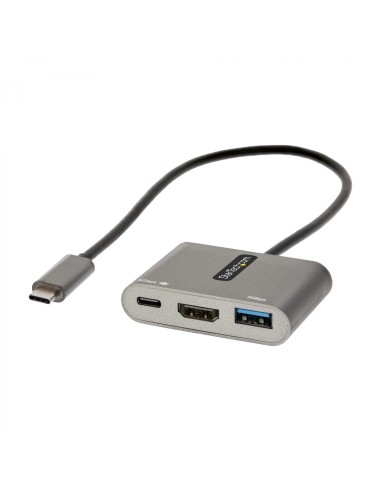 StarTech.com CDP2HDUACP2 base para portÃ¡til y replicador de puertos AlÃ¡mbrico USB 3.2 Gen 1 (3.1 Gen 1) Type-C Gris